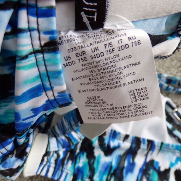 NWT  SET Miraclesuit underwire swim bikini top 34DD/L bottom 12 - Picture 10 of 14